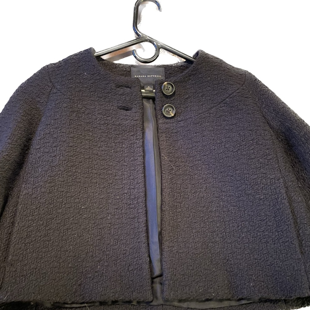 Cropped tweed Banana Republic Coat